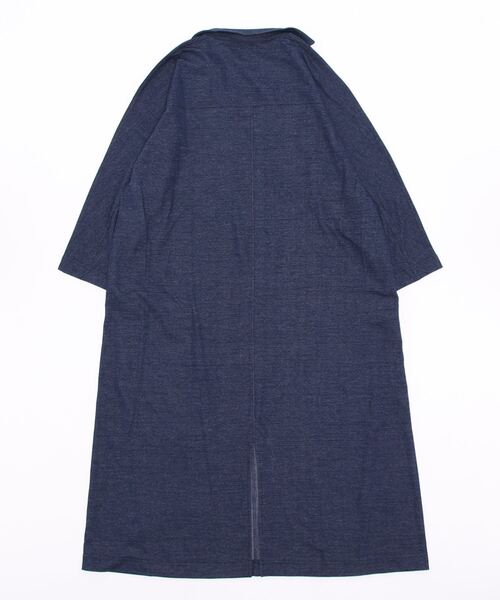 「zootie」 7分袖ワンピース フリー インディゴブルー レディース_画像2