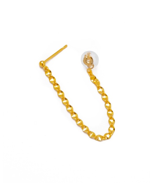 ピアス 「les bonbon」K18 aria drape pierce/アリア ドレープ ピアス レディースの画像