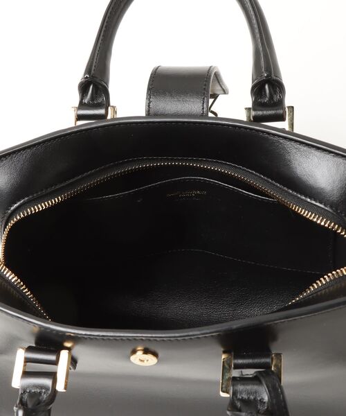 SAINT LAURENT PARIS」 ベイビーカバス 2WAYバッグ - ブラック