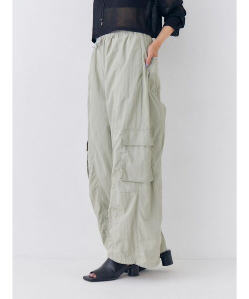 ワイドパンツ パンツ ルーズシルエットミリタリーパンツ レディース | Ungrid | 24
