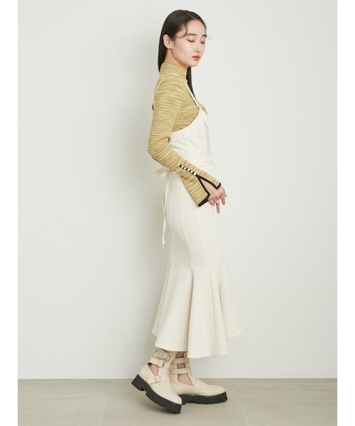 「LILY BROWN」 サロペットスカート 1 ブラック レディース_画像5