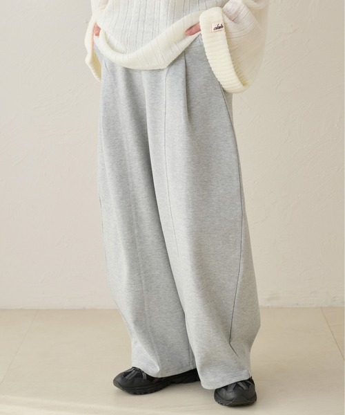「apres jour clair」 スウェットパンツ SMALL アイボリー レディース_画像2