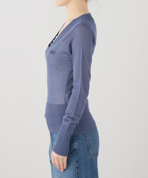 tシャツ KERNEMILK/カーネミルク Sima V-Neck レディースの画像