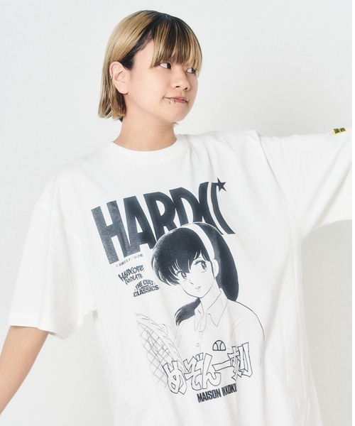 tシャツ 「めぞん一刻」テニスコート（スマッシュバニラホワイト