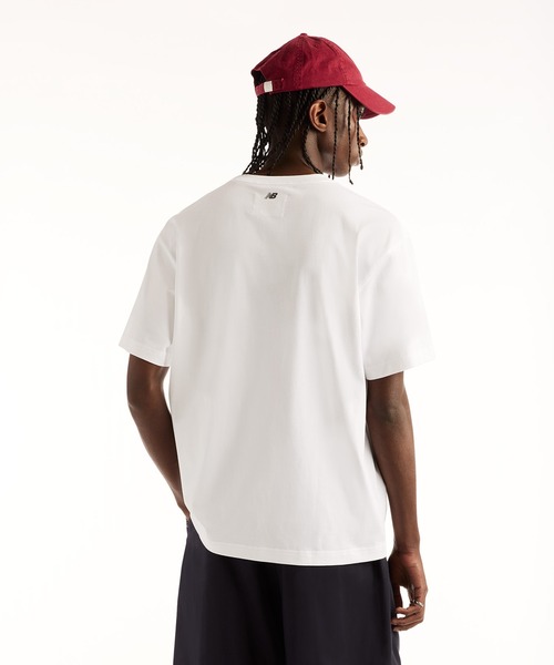New Balance（ニューバランス） tシャツ NB GREY グラフィックフォト
