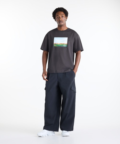 ウェア New Balance GRAPHIC SHORT SLEEVE SHIRTS New Balance（ニューバランス） tシャツ NB GREY グラフィックフォト