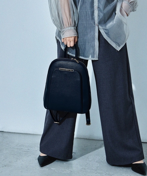 「HUNDRED」 リュック ONE SIZE ネイビー レディース_画像7