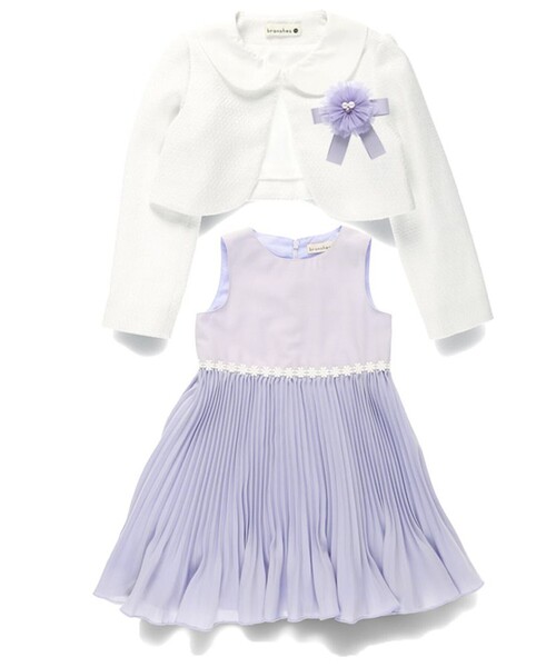 「branshes」 「KIDS」セットアップ 120 アイボリー キッズ_画像2