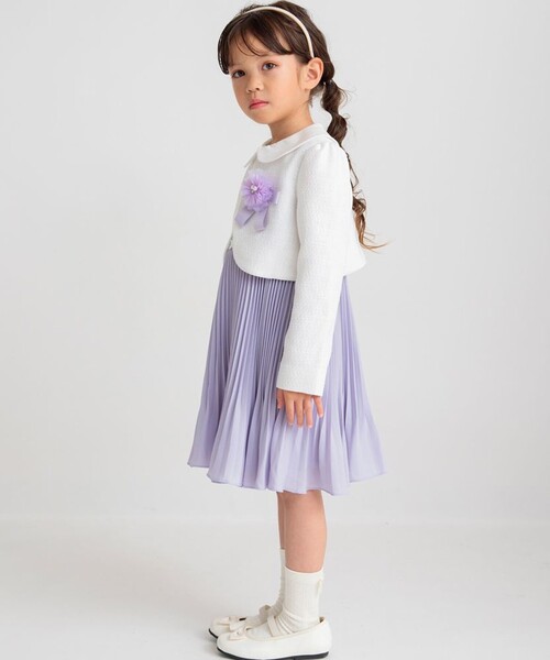 「branshes」 「KIDS」セットアップ 120 アイボリー キッズ_画像4