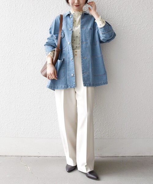 ships anyデニムジャケット SHIPS any 「SHIPS any」 デニムジャケット ONE SIZE ブルー