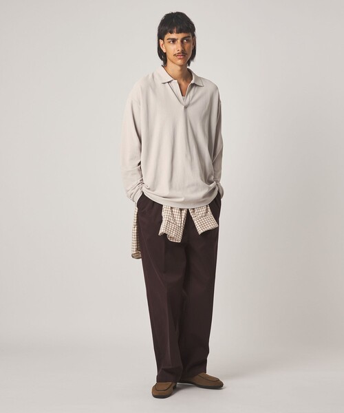 STEVEN ALAN（スティーブンアラン） ポロシャツ カノコ スキッパー