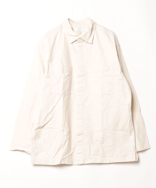 「BANANA REPUBLIC FACTORY STORE」 長袖シャツ L アイボリー メンズ_画像2