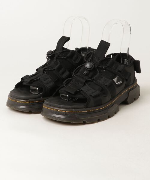 Dr.Martens ドクターマーチン サンダル ブラック UK7 26cm Dr.Martens（ドクターマーチン） サンダル UK7 ブラック メンズ