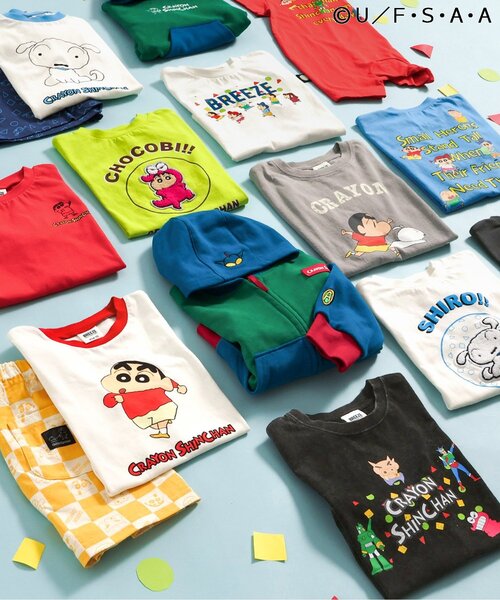 BREEZE（ブリーズ） tシャツ 「リンク」クレヨンしんちゃん 4柄