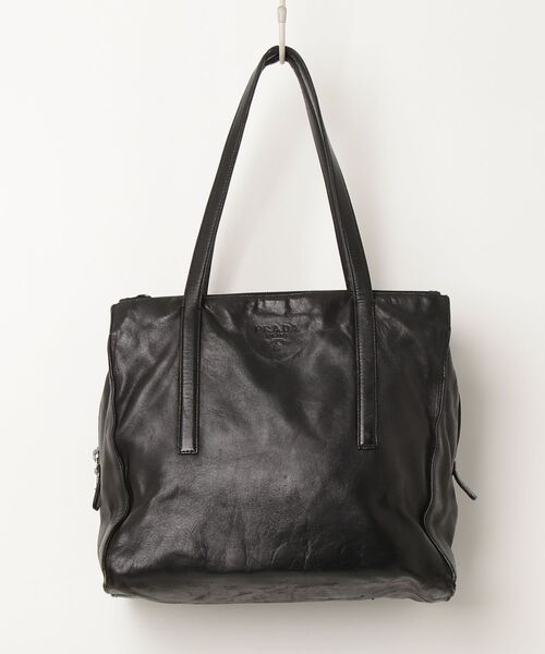 PRADA トートバッグ ブラック PRADA（プラダ） トートバッグ - ブラック レディース : ZOZOTOWN
