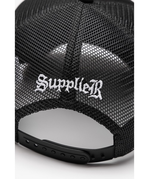 SUPPLIER（サプライヤー） キャップ 帽子 メンズ メッシュキャップ