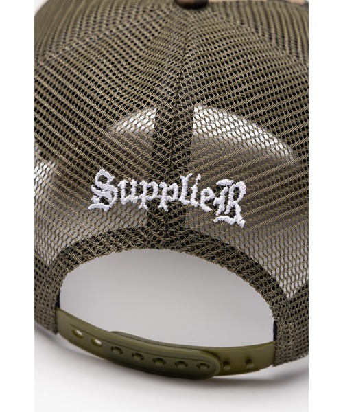 SUPPLIER（サプライヤー） キャップ 帽子 メンズ メッシュキャップ