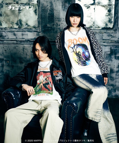 glamb（グラム） コート ジャケット Chainsaw Man ＆ Beam Jacket