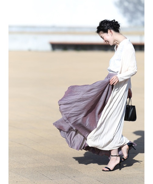 cawaii スカート 楽もキレイも叶う 軽ふわサーキュラースカート