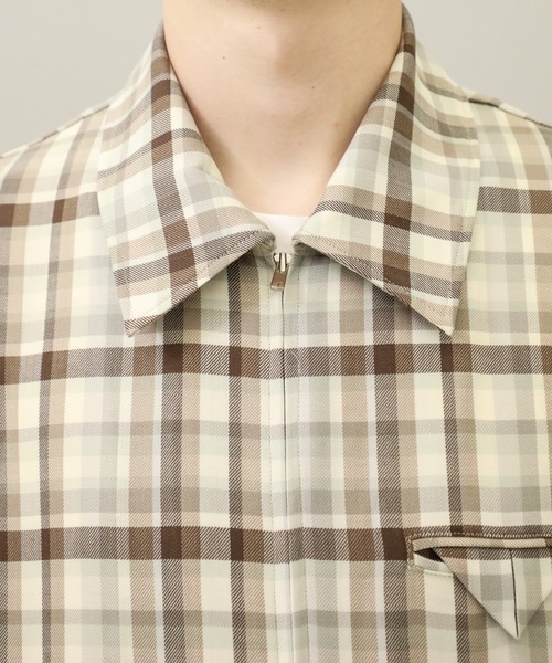 KIIT（キート） ジャケット ブルゾン 【KIIT】EX.FRONT ZIP BLOUSON