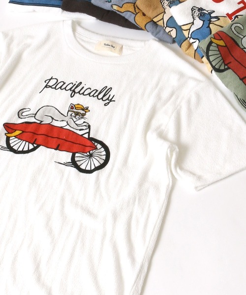 ルームウェア パジャマ Kailua Bay カイルアベイ アニマルイラスト パイル半袖tシャツ Zozotown Paypayモール店 通販 Paypayモール