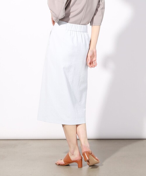 スカート フロントジップポケ付きタイトスカート : 62762947  