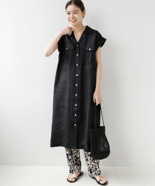 高い素材 ワンピース リネンシャツワンピース ワンピース チュニック レディースファッション ファッション 10 0 Www Jesuitnola Org