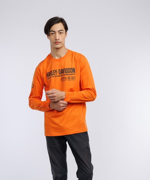 Harley Davidson tシャツ 120周年記念Tシャツ ロングスリーブ