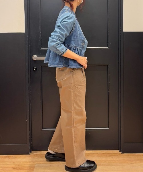 SOMETHING（サムシング） チノパン 「SOMETHING」チノタックトラウザー