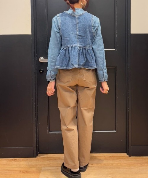 SOMETHING（サムシング） チノパン 「SOMETHING」チノタックトラウザー