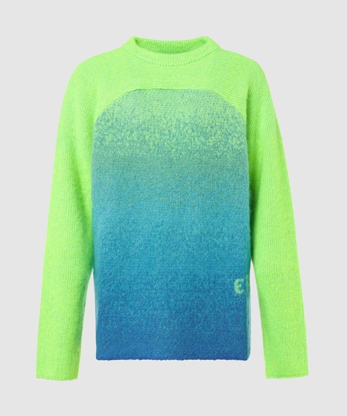 ERL セーター ニット UNISEX GRADIENT RAINBOW SWEATER KNIT