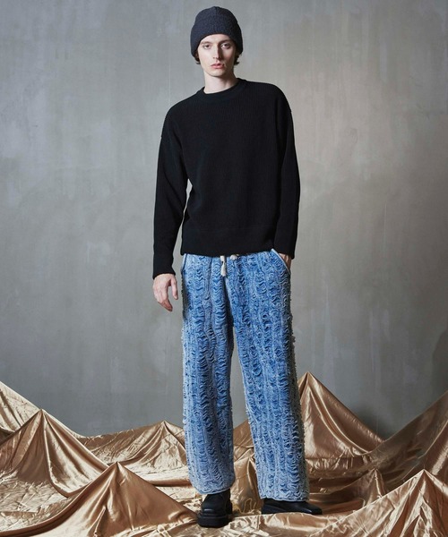 メゾンスペシャル Destroy Denim Prime-Wide Pants MAISON SPECIAL（メゾンスペシャル）の「《UNISEX》Destroy