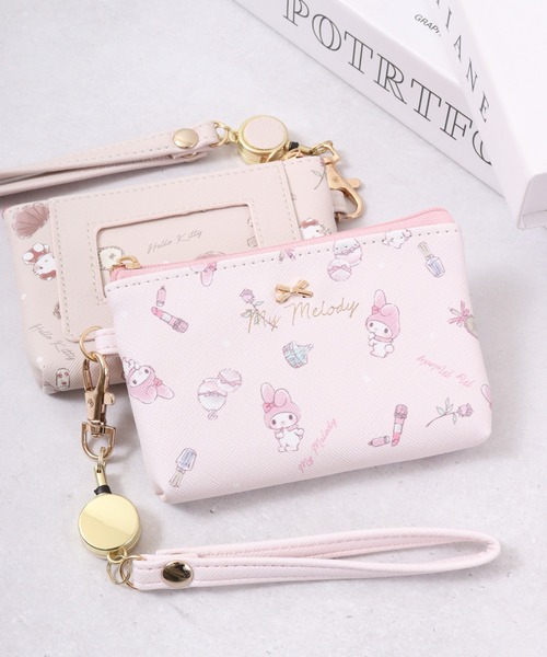 sanrio（サンリオ） パスケース JUNESELECT ふんわりガーリー柄パス