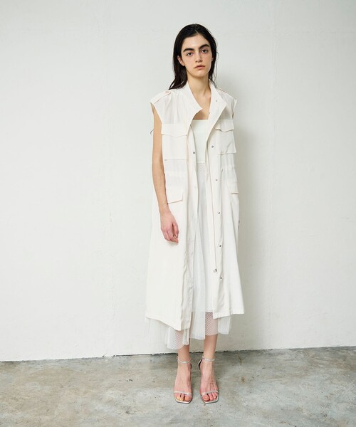 GRACE CONTINENTAL（グレースコンチネンタル） ベスト ジレ ミリタリー