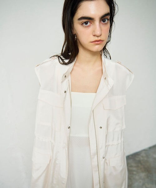 GRACE CONTINENTAL（グレースコンチネンタル） ベスト ジレ ミリタリー