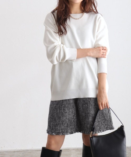 RED VALENTINO ツイードショートパンツ 38 ツイードショートパンツ orange | amin pur