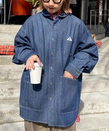 シャツ 「UNISEX」「GEVACO / ゲバコ」6.5ozショールカラーデニムワークシャツ メンズ レディース｜ZOZOTOWN Yahoo!店