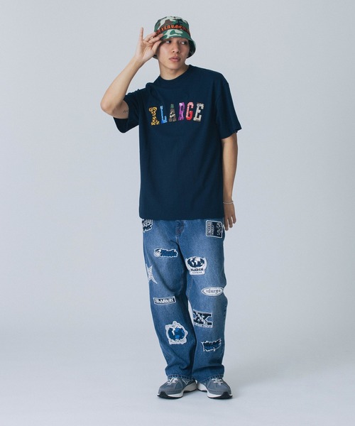 XLARGE tシャツ MIXED LOGO S/S TEE メンズ レディース