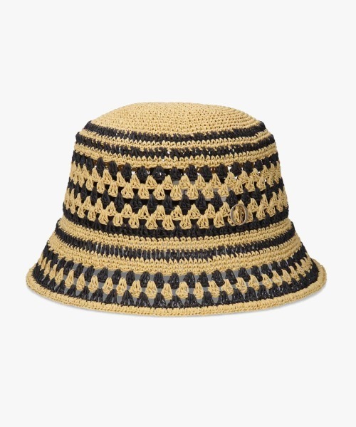 Chapeau d' O 帽子 ハット Chapeaud'O Crochet Border Bucket