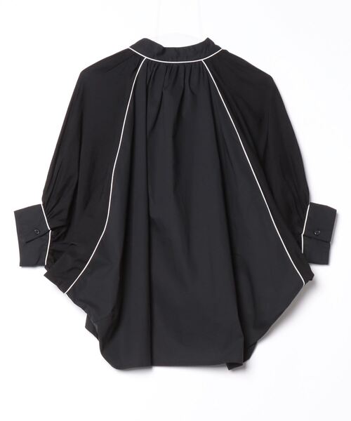 ブラウス シャツ AnnnaNicola パイピング配色ブラウス レディース Anna Nicola ブラウス シャツ AnnnaNicola パイピング配色