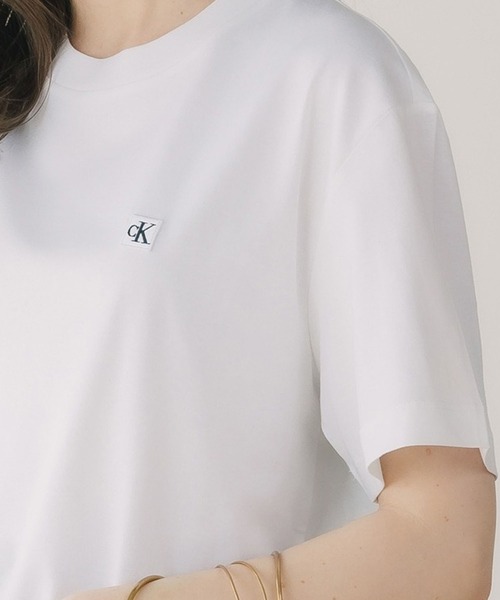 Calvin Klein tシャツ Klein/カルバンクライン A-SSREG BDG LOGO