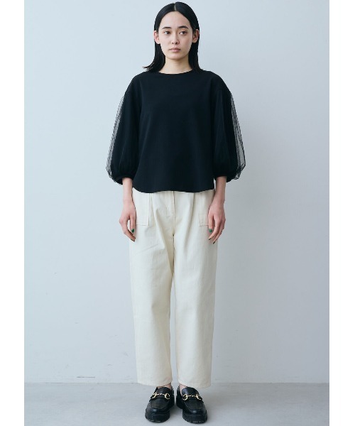 売れ筋商品|||イチ Tシャツ レディース トップス IHMALUI - Blouse - black H&M Women's Size 8 Top Black White Stars Short Sleeve Blouse