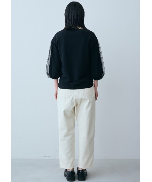 売れ筋商品|||イチ Tシャツ レディース トップス IHMALUI - Blouse - black H&M Women's Size 8 Top Black White Stars Short Sleeve Blouse