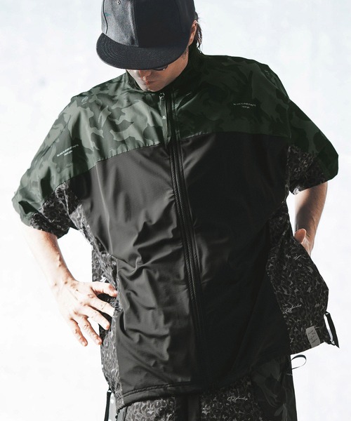 ジャケット・アウター MJ GLIMCLAP コート ジャケット mj9935- Pattern on pattern design short