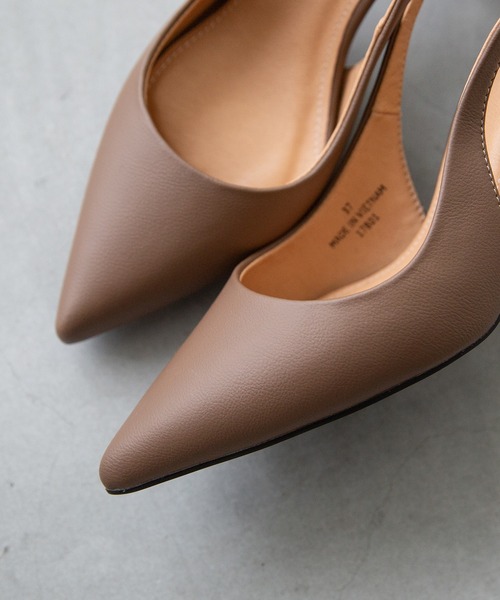 Nine Westバイカラー*フェミニン*スリングバック*パンプス/Maoua Nine West(ナインウエスト) パンプス(レディース) - 海外通販のBUYMA