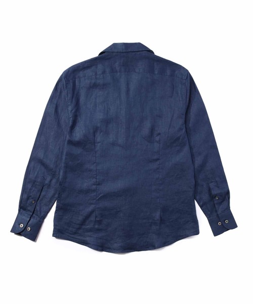 Noen シャツ リネンオープンカラーシャツ メンズ : ZOZOTOWN