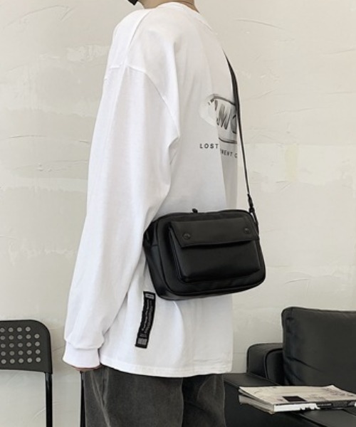 MGV ショルダーバッグ レザーショルダーバッグ メンズ レディース