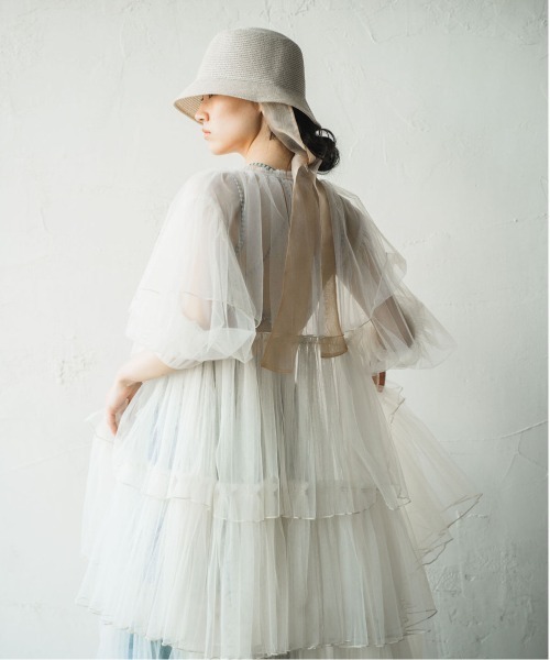 ORIENT MILLINERY 帽子 ハット KAJA「カハ」シアーリボン