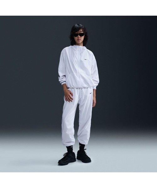 NIKE Ｌサイズ(WSNSWエッセンシャルUVウーブンフーディJK) NIKE ナイキ レディース ウインドフルジップ ウィメンズ NSW