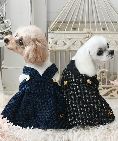 犬服・アクセサリー RT-168260 ROPE' PICNIC（ロペ ピクニック） 犬 服 ROPE' PICNIC/ツイード